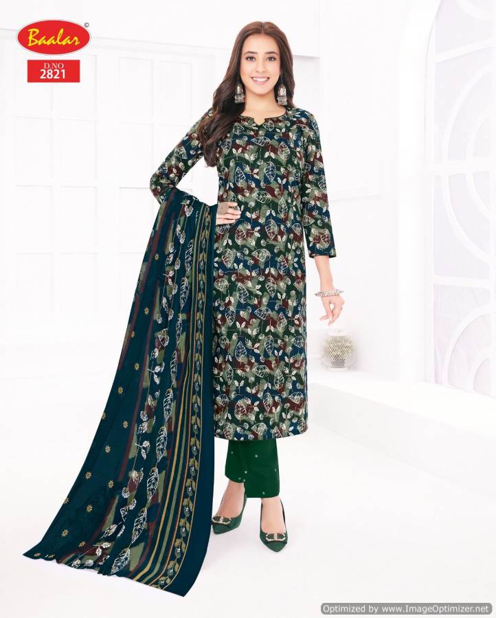 Zaara Vol 28 By Baalar Printed Cotton Kurti With Bottom Dupatta Wholesale Price In Surat
